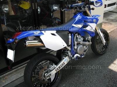 ＹＡＭＡＨＡ ＷＲ４５０Ｆモタード仕様の中古車です。 約５０００ｋｍ 検２５年１２月 極上です！